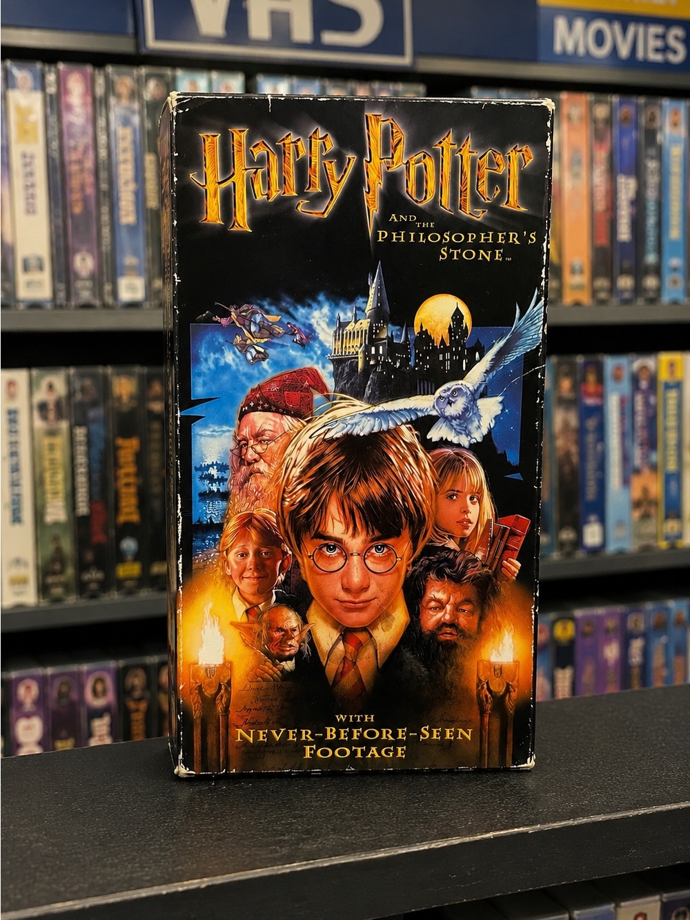 Harry Potter and the Philosopher’s Stone VHS 2002 Warner Bros Great Condition